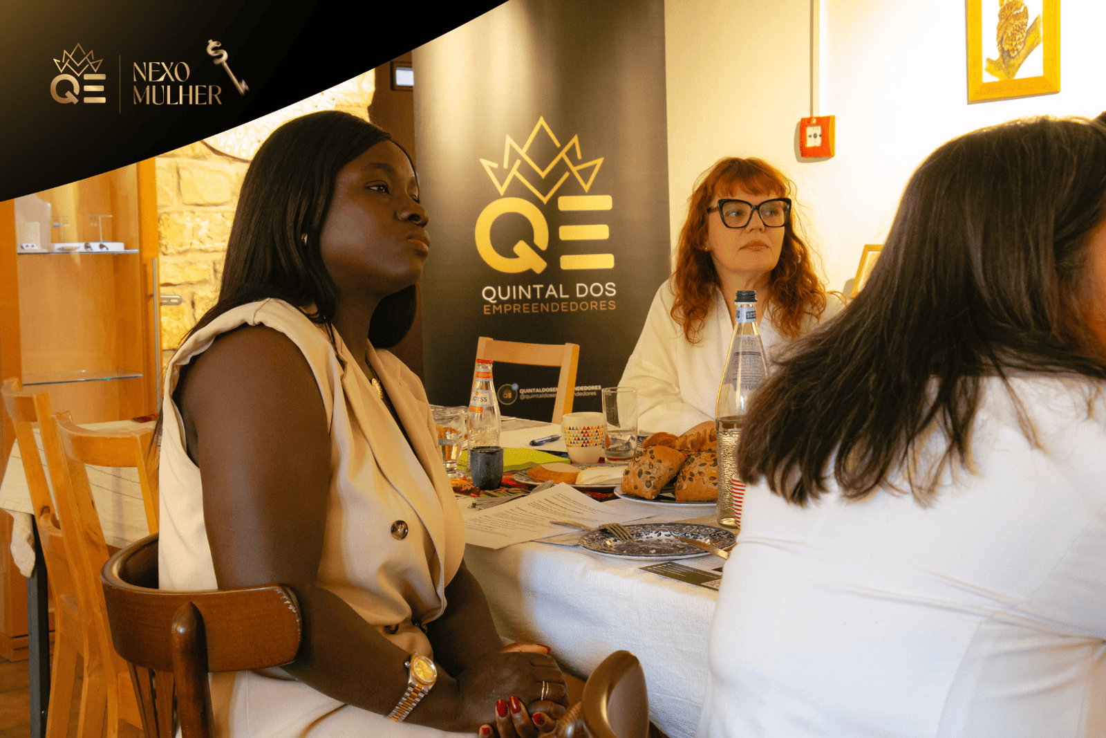 Nexo Mulher gathering with women entrepreneurs in Luxembourg focused on female entrepreneurship and strategic networking